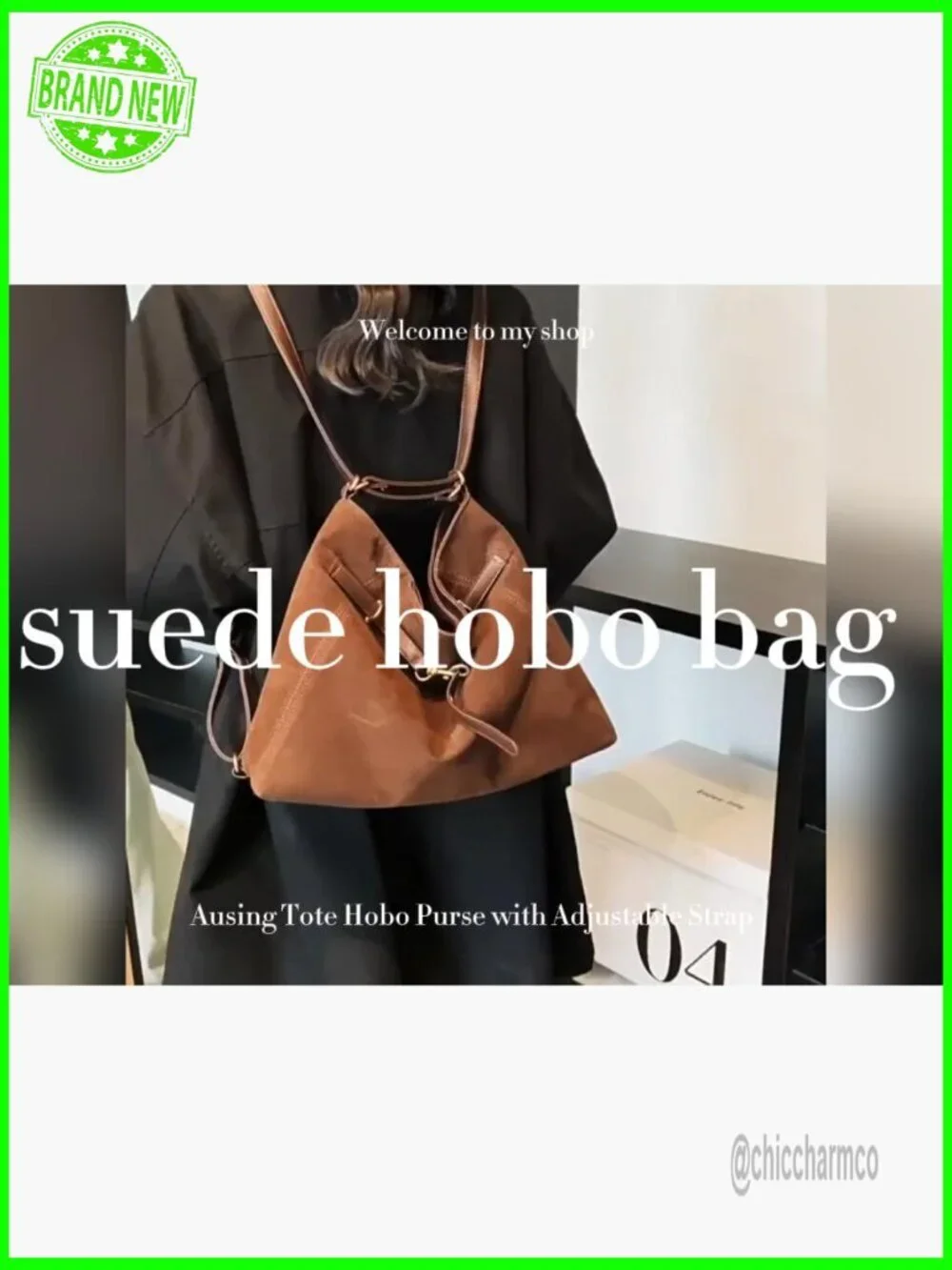 Large Vegan Leather Hobo Tote Convertible Backpack Work Travel Bag